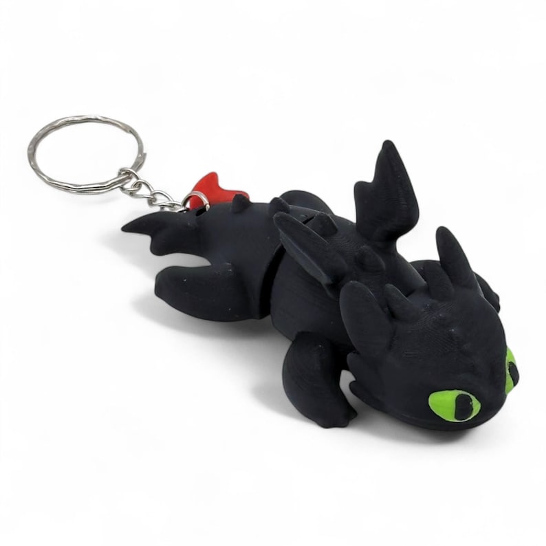 Flexi toothless keychain